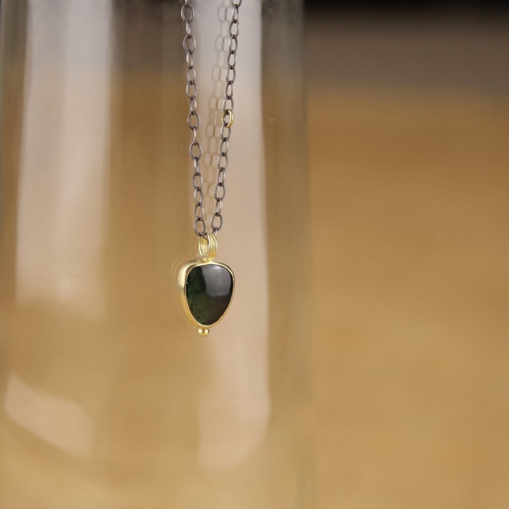 Chrome Tourmaline Amulet*