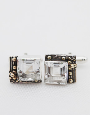 Looking Back it Was All So Crystal Clear Cufflinks