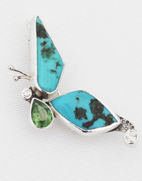 Garden Ballerina Butterfly Brooch