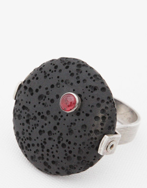 Walking on the Moon w/ Ruby Ring