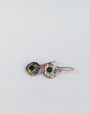 Chrome Diopside Warrior Earrings