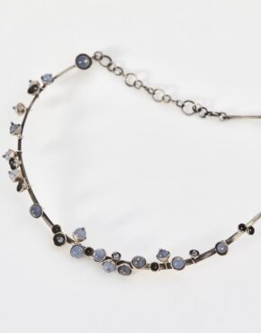 Chalcedony Floral Bud Necklace