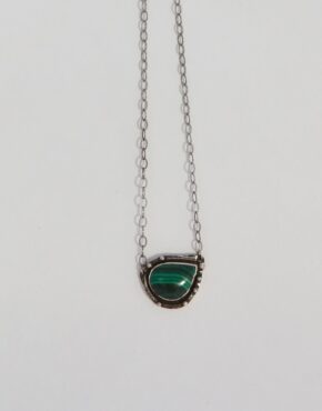 Malachite Hawk’s Eye Necklace