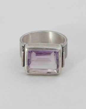 Amethyst Dagny Stacker Ring