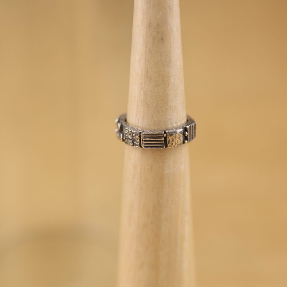 Textured Panel Ring